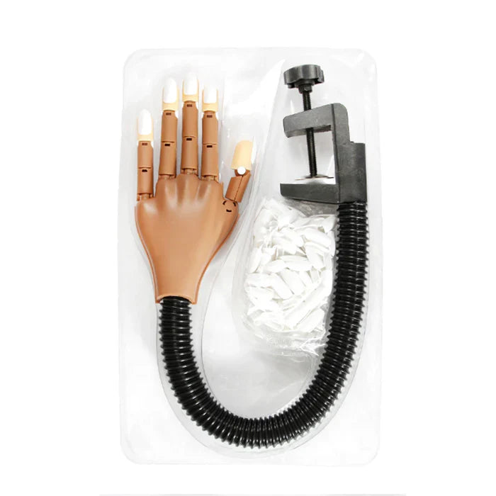 Cre8tion Flexible Tabletop Jointed Practice Hand with Long Clamp (NEW VERSION)