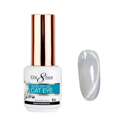 Cre8tion Cat Eye Soak Off Gel 0.5oz 51