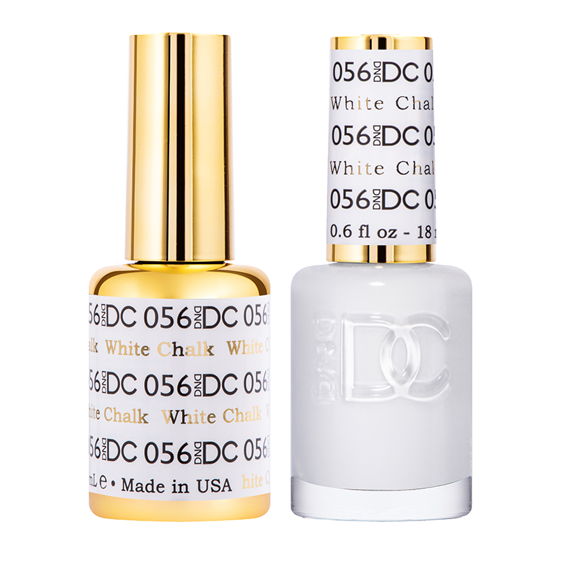 DND DC Duo Gel - #056  WHITE CHALK