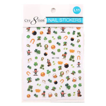 Cre8tion Nail Art Sticker Leaves Style L11