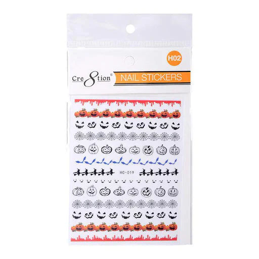 Cre8tion Nail Art Stickers - Halloween Style HO2