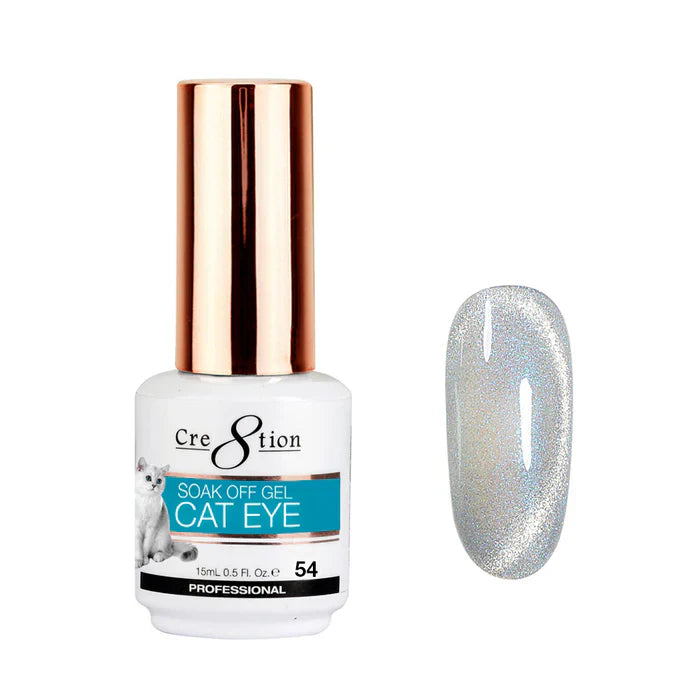 Cre8tion Cat Eye Soak Off Gel 0.5oz 54