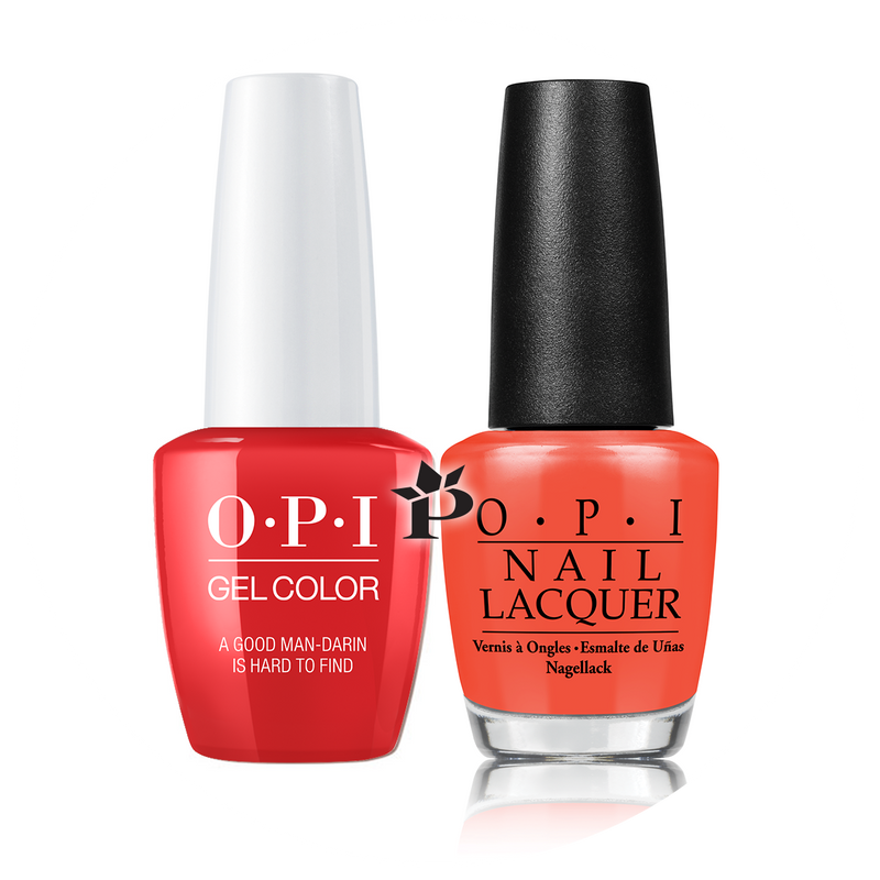 OPI Duo #  H47 - A GOOD MAN-DARIN IS HARD TO FIND