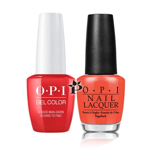 OPI Duo #  H47 - A GOOD MAN-DARIN IS HARD TO FIND