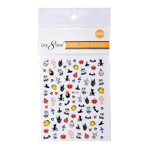 Cre8tion Nail Art Stickers - Halloween Style HO5