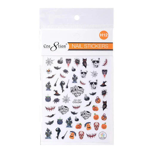 Cre8tion Nail Art Stickers - Halloween Style H10