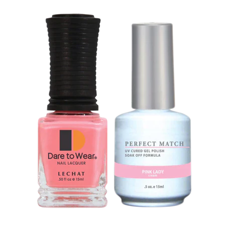 LeChat - Perfect Match - 025 Pink Lady (Gel & Lacquer) 0.5oz