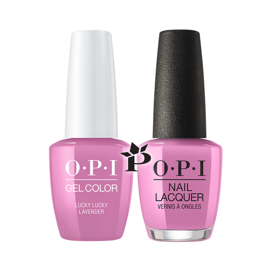 OPI Duo #  H48 - LUCKY LUCKY LAVENDER