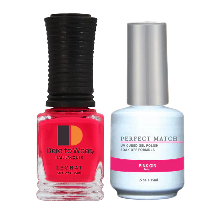 LeChat - Perfect Match - 026 Pink Gin (Gel & Lacquer) 0.5oz