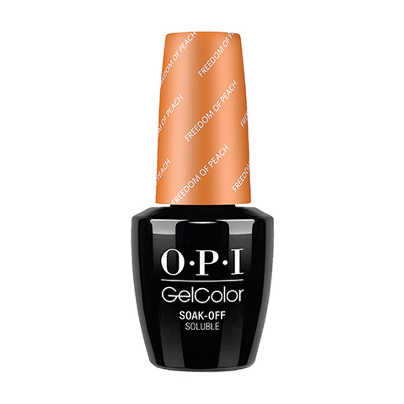 OPI GelColor .5oz (BLK) - #GC W59 - Freedom Of Peach