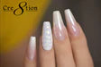 Cre8tion White Pearl Chrome Nail Art Effect 1g