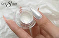 Cre8tion White Silk Chrome Nail Art Effect 1g