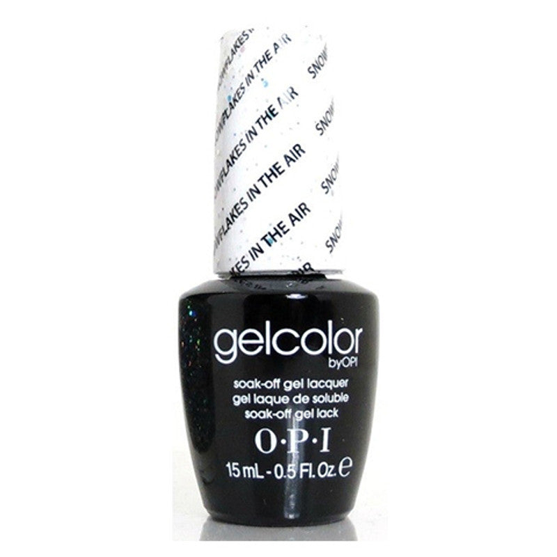 OPI GelColor .5oz (BLK) - #HLE50 - Snowflakes In The Air