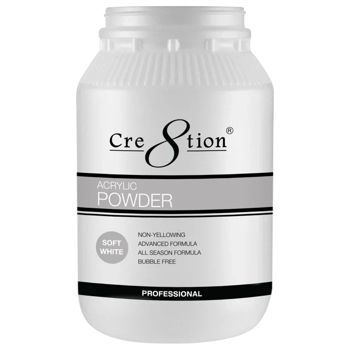 Cre8tion Acrylic Powder American White - 6lbs