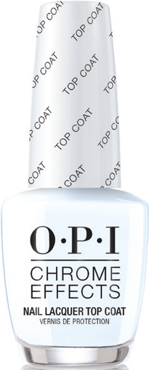 OPI Chrome Powder - #CPT31 - Chrome Effects Nail Lacquer Top Coat 0.5oz