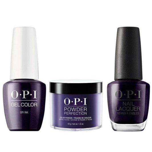 OPI 3in1 (Gel+Lacquer+Dip 1.5oz)  # B61 OPI Ink