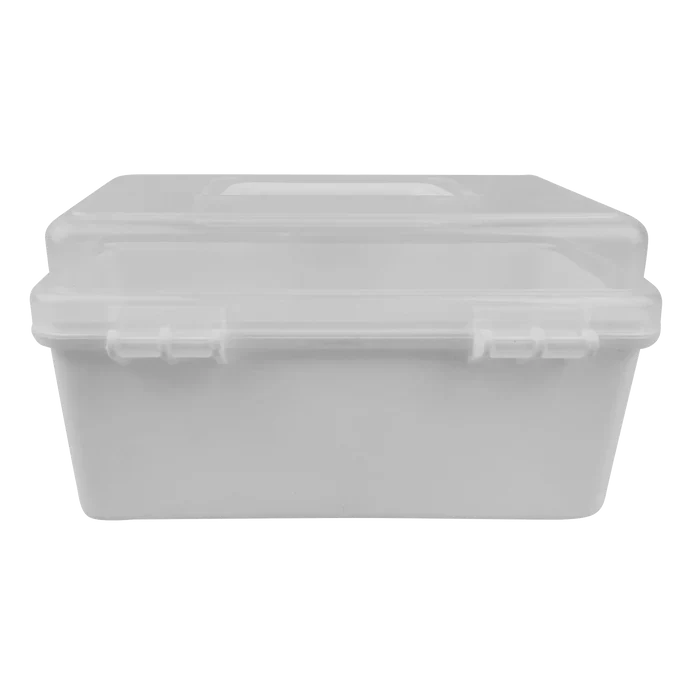 Cre8tion Small Plastic Storage Box without Tray Size 7.9*4.7*4.1 inches