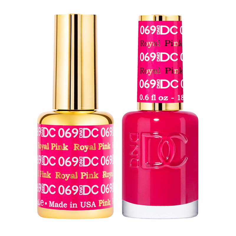 DND DC Duo Gel - #069  ROYAL PINK