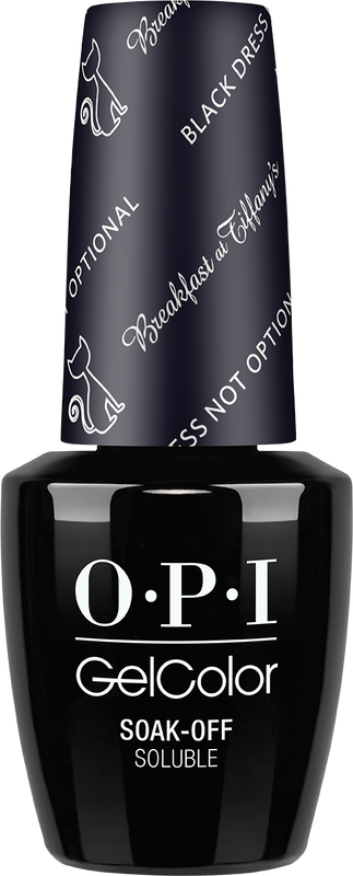 OPI GelColor .5oz (BLK) - #HP H03 - Black Dress Not Optional