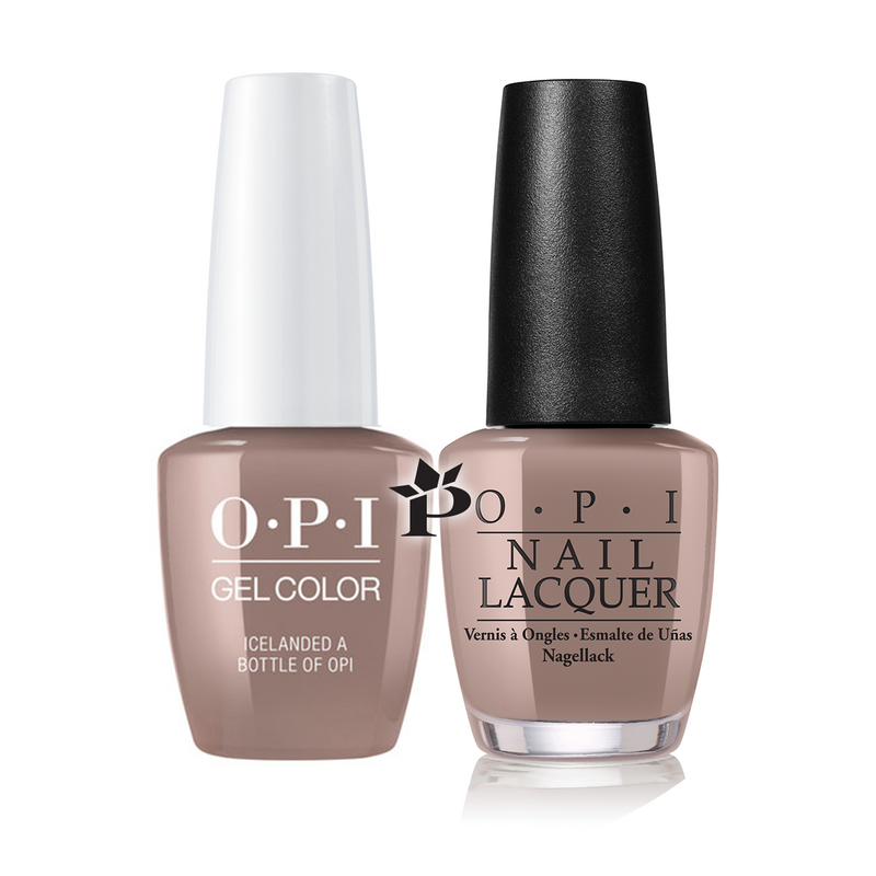 OPI Duo #  I53 - ICELANDED A BOTTLE OF OPI