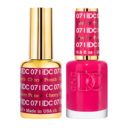 DND DC Duo Gel - #071  CHERRY PUNCH