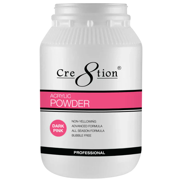 Cre8tion Acrylic Powder Pinkest (Transparent) 6lbs