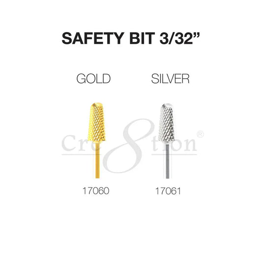 Cre8tion Carbide Safety Bit, 3/32" Set