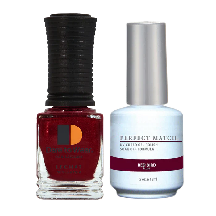 LeChat - Perfect Match - 033 Red Bird (Gel & Lacquer) 0.5oz