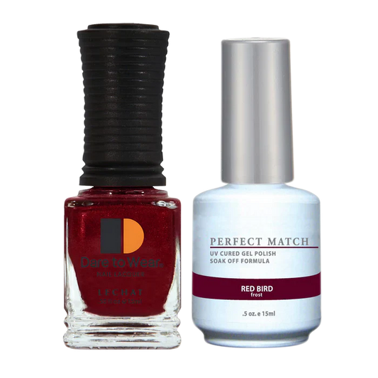 LeChat - Perfect Match - 033 Red Bird (Gel & Lacquer) 0.5oz