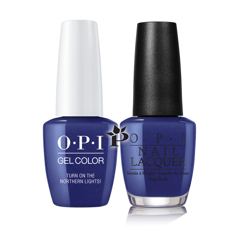 OPI Duo #  I57 - TURN ON THE NORTHERN LIGHTS!