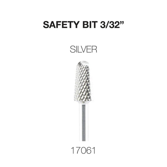 Cre8tion Carbide Safety Bit, 3/32" Silver