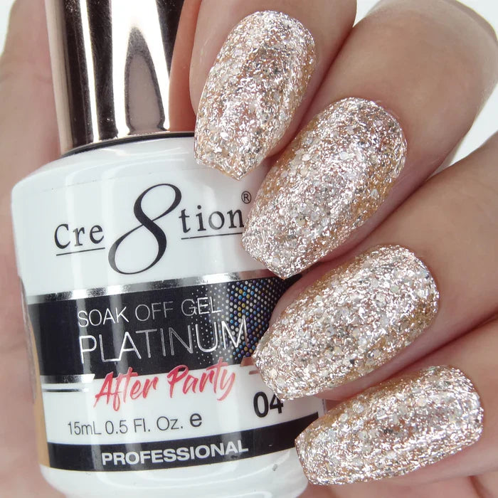 Cre8tion Platinum After Party Gel .5oz 04