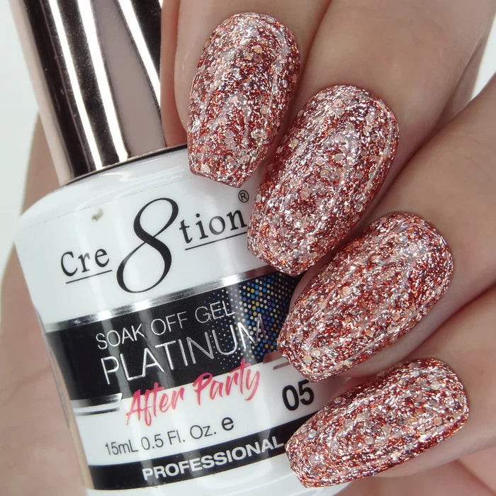 Cre8tion Platinum After Party Gel .5oz 05