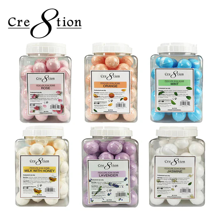 Cre8tion Pedicure Soak Bomb Set