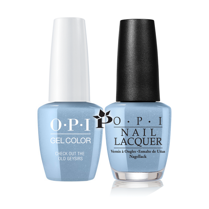 OPI Duo #  I60 - CHECK OUT THE OLD GEYSIRS