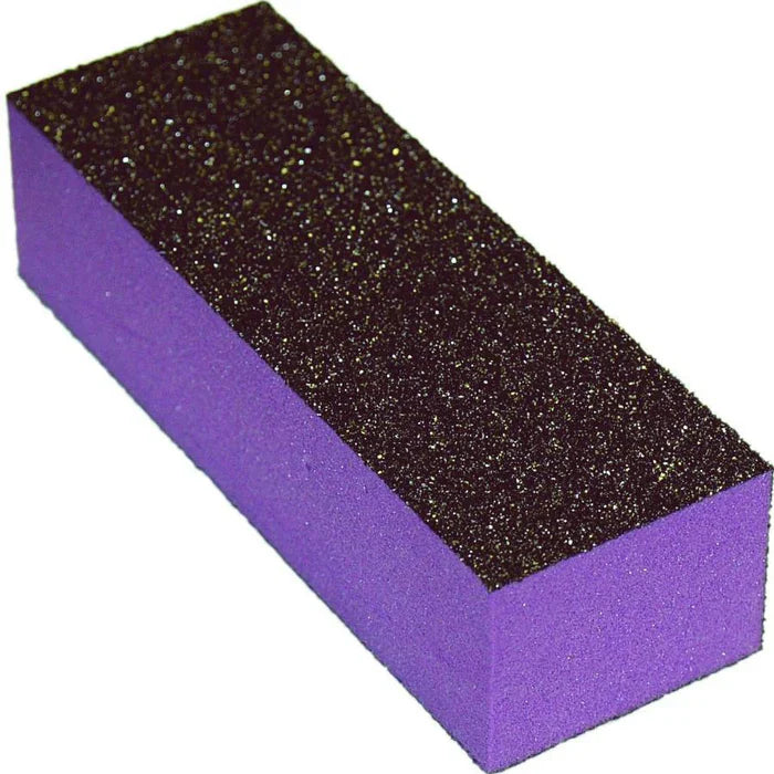 Cre8tion Buffer 3-Way Purple Foam, Black Grit 60/100, 500 pcs