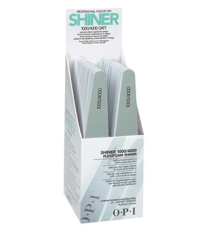 OPI Professional File - Shiner - 1000/4000 Grit - Pack of 24