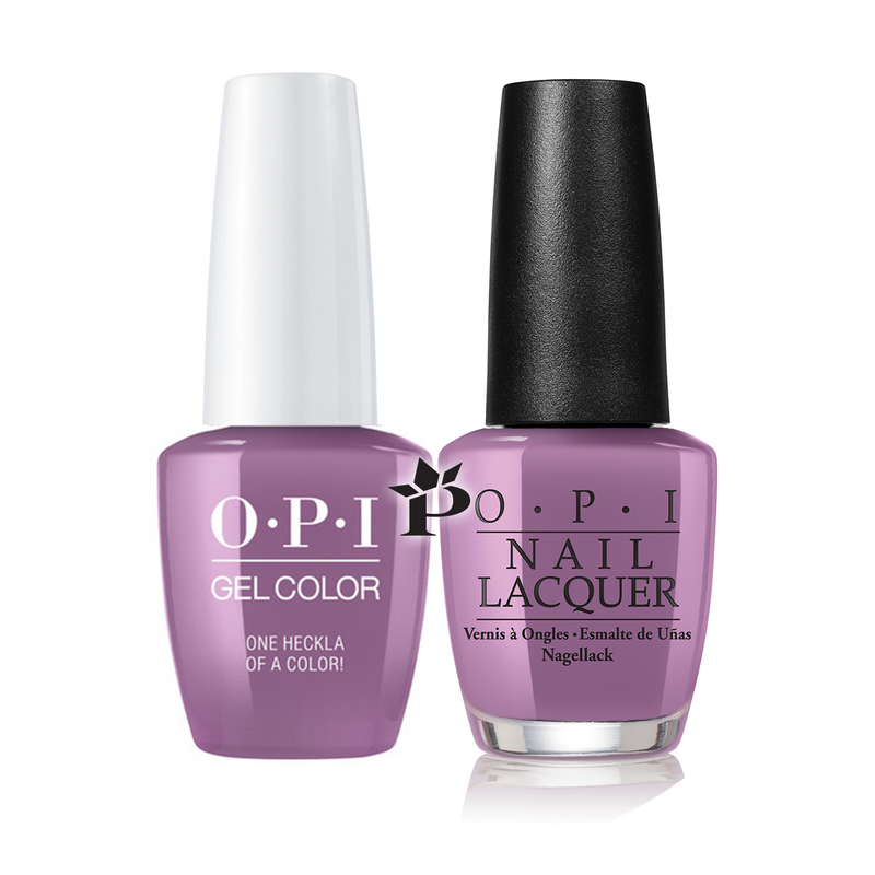 OPI Duo #  I62 - ONE HECKLA OF A COLOR!