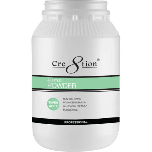 Cre8tion Acrylic Powder Super White 6lbs