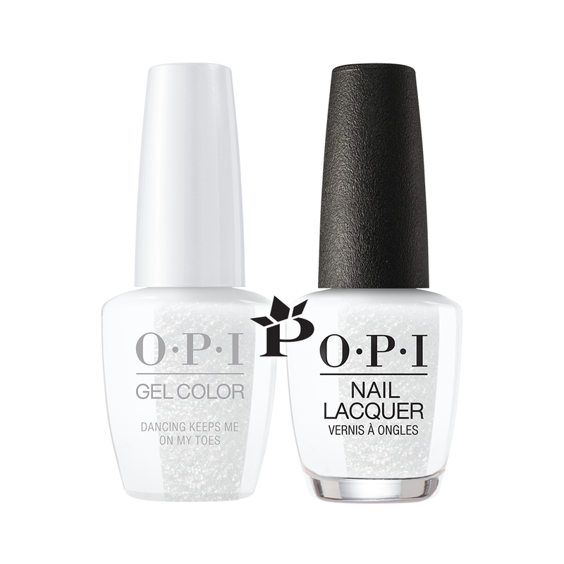 OPI Duo #  K01 - DANCING KEEPS ME ON MY TOES