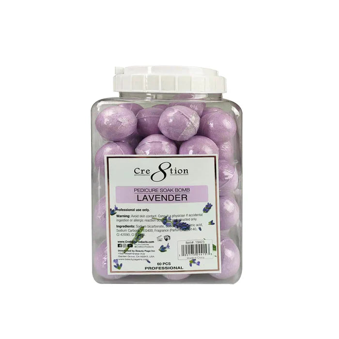 Cre8tion Pedicure Soak Bomb Lavender