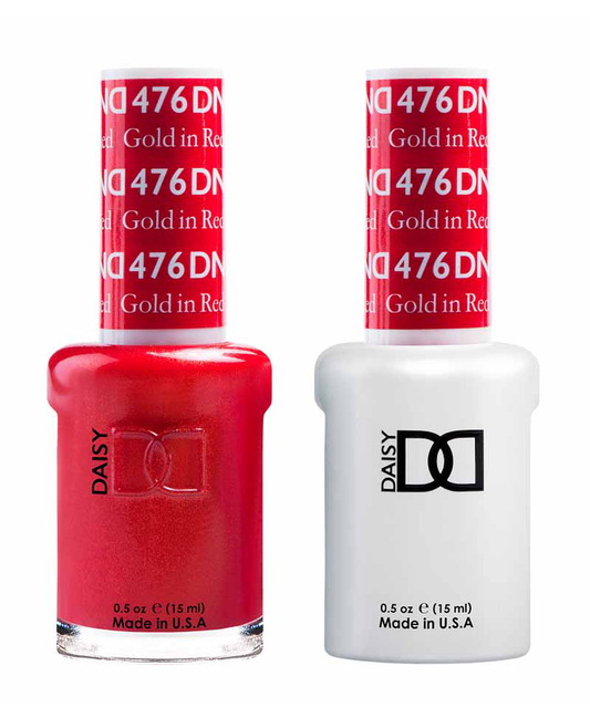 DND Duo #476 GOLD IN RED