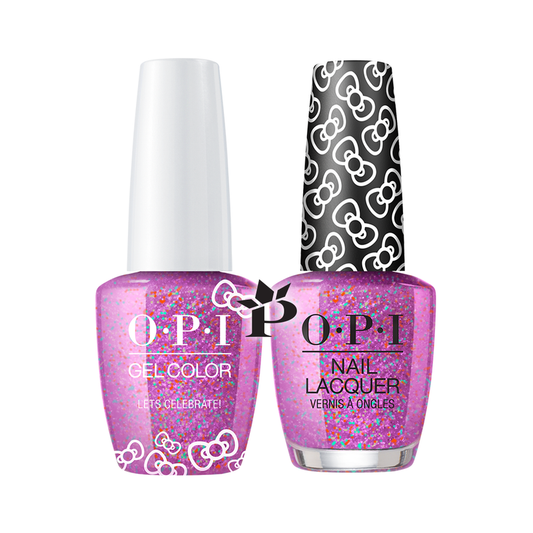 OPI Duo #  L03 - Let's Celebrate!