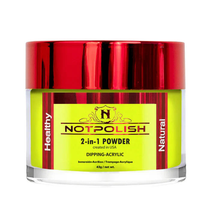 NotPolish Dip Powder 2oz - Glow In The Dark #8