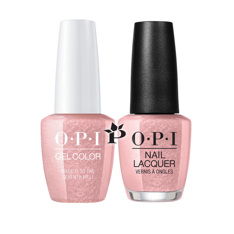 OPI Duo #  L15 - MADE IT TO THE SEVENTH HILL!