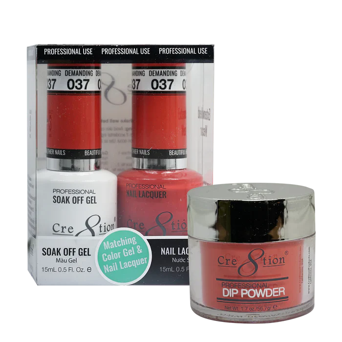 Cre8tion Trio Matching Colors (3pc) - 037 Scorpio