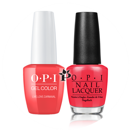 OPI Duo #  A69 - LIVE.LOVE.CARNAVAL