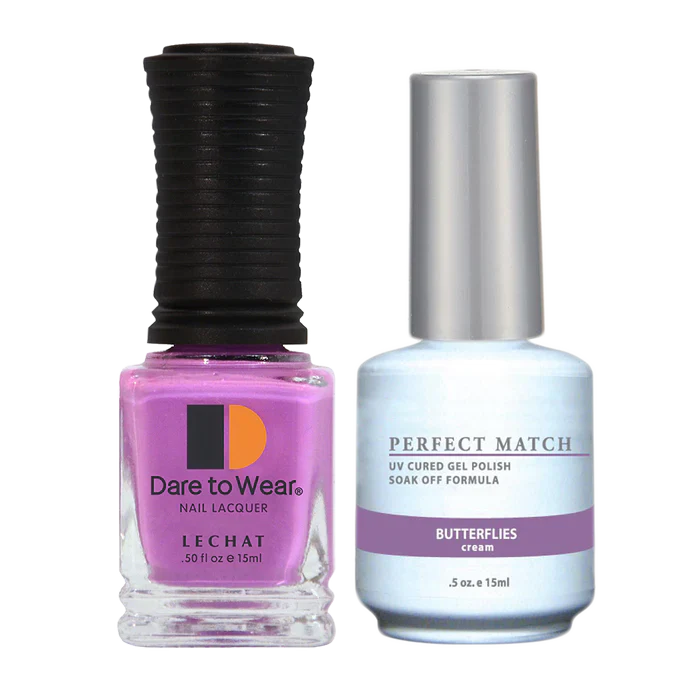 LeChat - Perfect Match - 048 Butterflies (Gel & Lacquer) 0.5oz