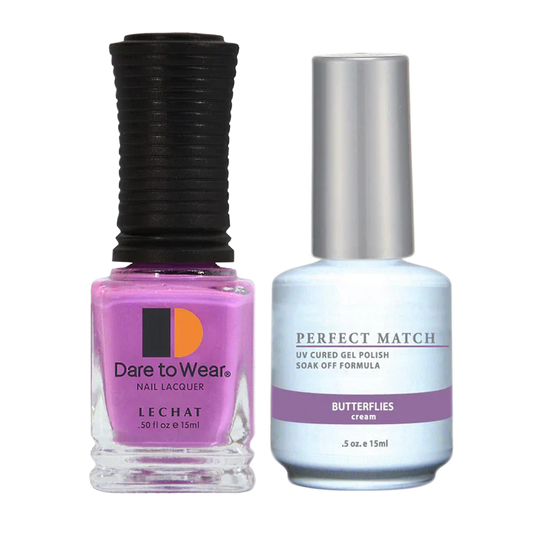 LeChat - Perfect Match - 048 Butterflies (Gel & Lacquer) 0.5oz