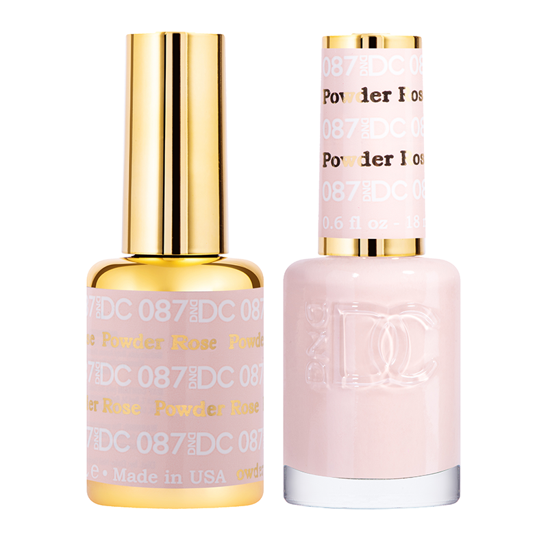 DND DC Duo Gel - #087  ROSE POWDER